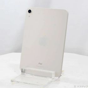 ソフマップ 〔中古品〕 iPad mini 第6世代 64GB スターライト MK7P3J／A Wi-Fi【352】