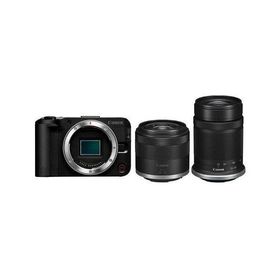 CANON キャノン ミラーレスカメラ EOS R50 V (ブラック)・ダブルズームキット(6895C057)