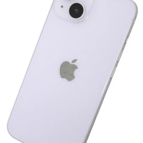 【Apple】アップル『iPhone14/6.1inch/128GB/SIMフリー/パープル』MPUY3J/A 2022年9月発売 スマートフォン 1週間保証【中古】