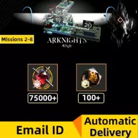 アークナイツ ⚡Global iOS/Android⚡[75000+ Orundum][100+ Originiums][Automatic Delivery]