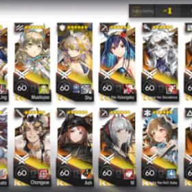 アークナイツ [Instant Delivery] #A174 Global Lv 115 79⭐6 | 21 limited and 102 Outfit | 317 Operator | 14.1k Orundum and 7 PO (78 Pull) | Email Changeable