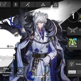 アークナイツ 240K+ Orundum | SilverAsh the Reignfrost Limited | 6★ Operator