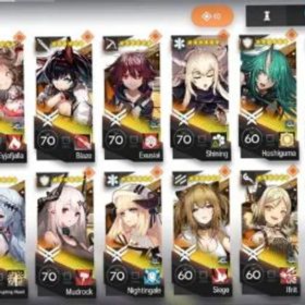 アークナイツ ⭐ 3 YEARS PLAYED 🌟 BLAZE,THORNS,SURT,SILVERASH