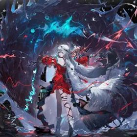 アークナイツ 🌸💗Global💗🌸Skadi the Corrupting Heart (Limited) + Exusiai the New Covenant (Limited) 💗500+ COOL💗 #77963471 ✨☁️💙💰