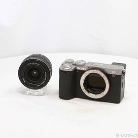 【中古】SONY(ソニー) α7C II ズームレンズキット シルバー ILCE-7CM2L S 【262-ud】