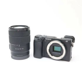 【中古品】《良品》SONY α6400 高倍率ズームレンズキット ILCE-6400M【背面外装カバー部品交換/各部点検済】[デジタルカメラ]
