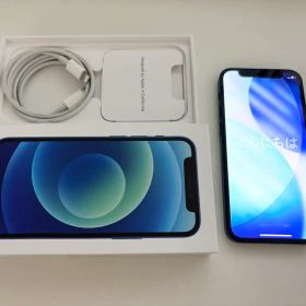 【美品】iPhone 12 mini ブルー 64GB バッテリー75%