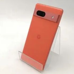 【中古】Google docomo 【SIMフリー】 Pixel 7a コーラル 8GB 128GB G82U8【ECセンター】保証期間１ヶ月【ランクB】