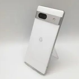 【中古】Google au 【SIMフリー】 Pixel 7a スノー 8GB 128GB G82U8【鹿児島中町】保証期間１ヶ月【ランクB】