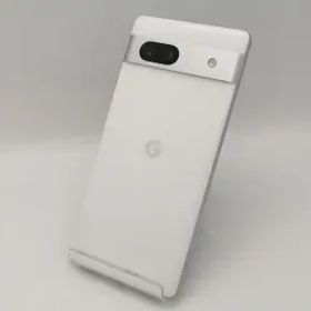 【中古】Google docomo 【SIMフリー】 Pixel 7a スノー 8GB 128GB G82U8【広島本通】保証期間１ヶ月【ランクA】