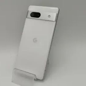 【中古】Google au 【SIMフリー】 Pixel 7a スノー 8GB 128GB G82U8【府中ル・シーニュ】保証期間１ヶ月【ランクB】