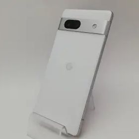 【中古】Google UQmobile 【SIMフリー】 Pixel 7a スノー 8GB 128GB G82U8【府中ル・シーニュ】保証期間１ヶ月【ランクB】