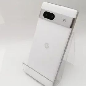 【中古】Google au 【SIMフリー】 Pixel 7a スノー 8GB 128GB G82U8【神保町】保証期間１ヶ月【ランクA】