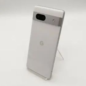 【中古】Google docomo 【SIMフリー】 Pixel 7a スノー 8GB 128GB G82U8【小倉駅前】保証期間１ヶ月【ランクB】