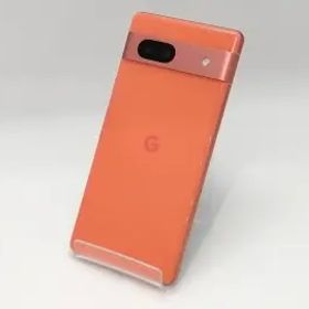 【中古】Google docomo 【SIMフリー】 Pixel 7a コーラル 8GB 128GB G82U8【浜松駅前】保証期間１ヶ月【ランクA】