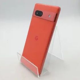 【中古】Google 国内版 【SIMフリー】 Pixel 7a コーラル 8GB 128GB G82U8【柏】保証期間１ヶ月【ランクA】
