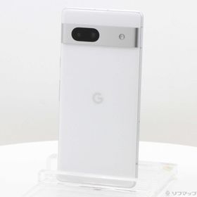 (中古)GOOGLE Google Pixel 7a 128GB スノー au SIMフリー(198-ud)