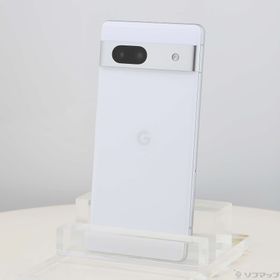 (中古)GOOGLE Google Pixel 7a 128GB スノー au SIMフリー(352-ud)