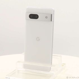 (中古)GOOGLE Google Pixel 7a 128GB スノー GA04274-JP SIMフリー(262-ud)