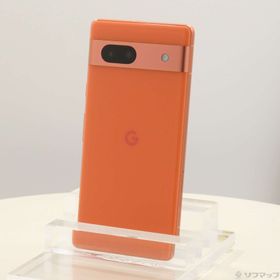 (中古)GOOGLE Google Pixel 7a 128GB コーラル GA04438-JP SIMフリー(258-ud)