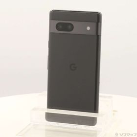 (中古)GOOGLE Google Pixel 7a 128GB チャコール GOSAU3 Softbank SIMフリー(377-ud)
