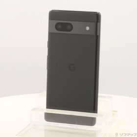 (中古)GOOGLE Google Pixel 7a 128GB チャコール GOSAU3 Softbank SIMフリー(269-ud)