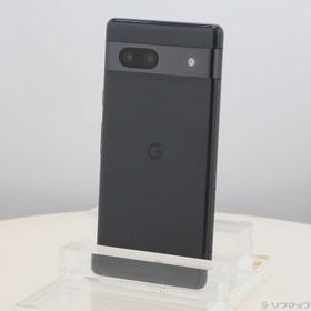 (中古)GOOGLE Google Pixel 7a 128GB チャコール GA03694-JP SIMフリー(344-ud)