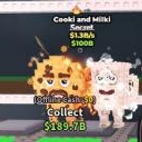 ロブロックス(ROBLOX) CookI and Milk 1.3B/S