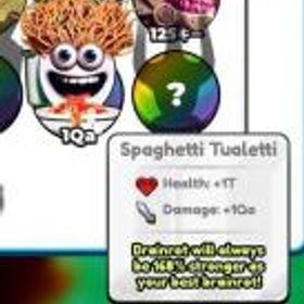ロブロックス(ROBLOX) ブレインロットの進化 秘密 Spaghetti Tualetti