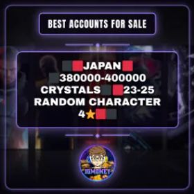 プロジェクトセカイカラフルステージ！ ⬛🟥JAPAN🟥⬛390000-400000 CRYSTALS⬛🟥30-35 CHARACTER 4⭐🟥⬛