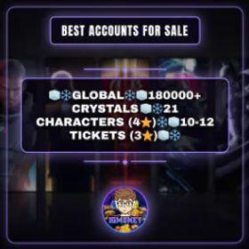 プロジェクトセカイカラフルステージ！ 🧊❄️GLOBAL❄️🧊180000+ CRYSTALS🧊❄️21 CHARACTERS (4⭐)❄️🧊10-12 TICKETS (3⭐)🧊❄️