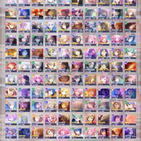 プロジェクトセカイカラフルステージ！ PS24 – EN Endgame Account | Rank 218, 117× 4 star, 34 Limited, T500 WL, 1 Paid Outfit