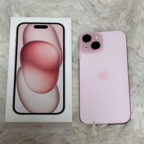 iPhone15 256GB 本体 ピンク 電池81% SIMロックあり