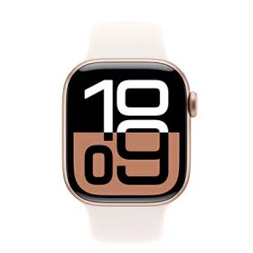 Apple Apple Watch Series10 42mm GPSモデル MWWH3J/A A2997【ローズゴールドアルミニウムケース/ライトブラッシュスポーツバンド】 [中古] 【当社3ヶ月間保証】 イオシス