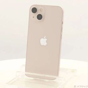 ソフマップ 〔中古品〕 iPhone13 128GB ピンク MLNE3J／A SIMフリー【344】