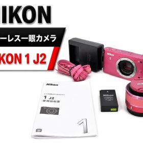 NIKON ミラーレス一眼カメラ NIKON 1 J2 ピンク