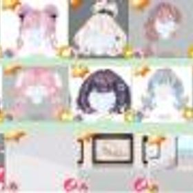 ポケコロ Paletty福袋 バラ売り ファッション アイテム SR髪 SR顔！