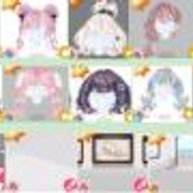 ポケコロ Paletty福袋 バラ売り ファッション アイテム SR髪 SR顔！