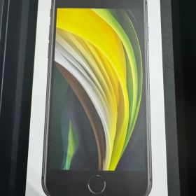 【箱・ケーブル付】iPhone SE 第2世代 ブラック 64GB SIMフリー