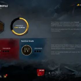 デッドバイデイライト 【STEAM DBD Player Lvl 64】☑️ 3 Very Rare Skins + 5 Killers + 8 Survivors ⭐ 7568 Iridescent Shards + 1M BloodPoints ⭐ 277 hs