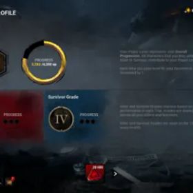 デッドバイデイライト 【STEAM DBD Devotion LVL 0】☑️ 2 Very Rare Skins + 7 Killers + 10 Survivors ⭐ 7820 Iridescent Shards + 890k BloodPoints ⭐ 201 hs