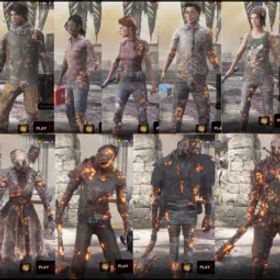 デッドバイデイライト ⚡EPIC⚡ ALL LEGACY OUTFITS FRESH ACC 🚀PERMANENT UNLOCKED 🔥 MERGEABLE