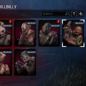 デッドバイデイライト 【STEAM DBD Devotion LVL 0】☑️ 3 Very Rare Skins + 7 Killers + 9 Survivors ⭐ 16550 Iridescent Shards + 6M BloodPoints ⭐ 427hs