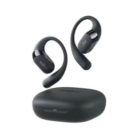 【長期保証付】Shokz(AfterShokz)(ショックス(アフターショックス)) OpenFit 2 ブラック オープンイヤー型完全ワイヤレスイヤホン イヤーフック IP55 USB-C SKZ-EP-000045