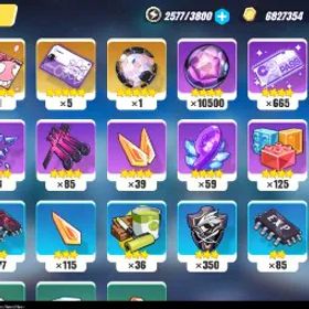 崩壊3rd 【Neroll】12835 crystals, 6 tickets + Events, level 45