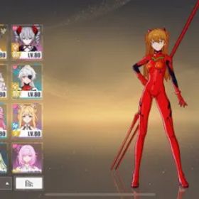 崩壊3rd 💮SS ASUKA/ASUKA 4/4 + OUTFIT 💮VILLL VI 💮MEBIUS 💮NEW SUSHAN 💮A LOT OF SKINS 💮19 PRIMARMS 💮88 level