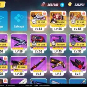 崩壊3rd ᝰ.ᐟ【HONKAI IMPACT 3RD】₊˚⊹ ᰔ【FULL ACCESS!】✮⋆˙ 【HOFIN 4/4 + 5* OUTFIT, SPARKLE 4/4, HELEN 4/4】♡, level 81