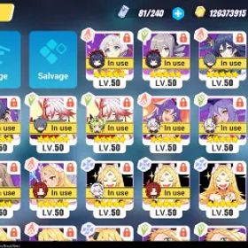 崩壊3rd MAIN ACCOUNT. META VALKYRIES, 22+ WEAPONS, 13 TICKETS