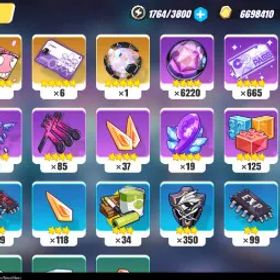 崩壊3rd 15525 crystals, 14 tickets + Events📌3182📌