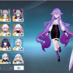 崩壊3rd HI-P8: WHALE SEA - LV88 - 62 SSS - 101 Valkyries - 57 weapon 6* - Full AstralOps📌3554📌